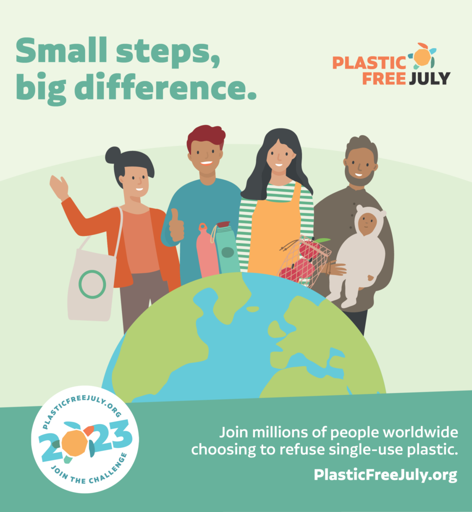 Ditch Disposable Plastics this July